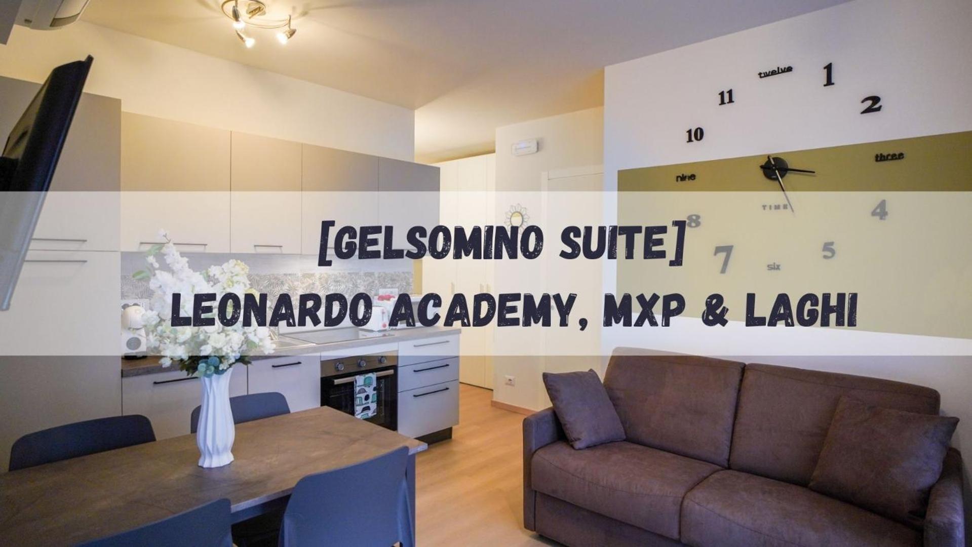 Gelsomino Suite Leonardo Academy, Mxp & Laghi Сесто-Календе Екстер'єр фото